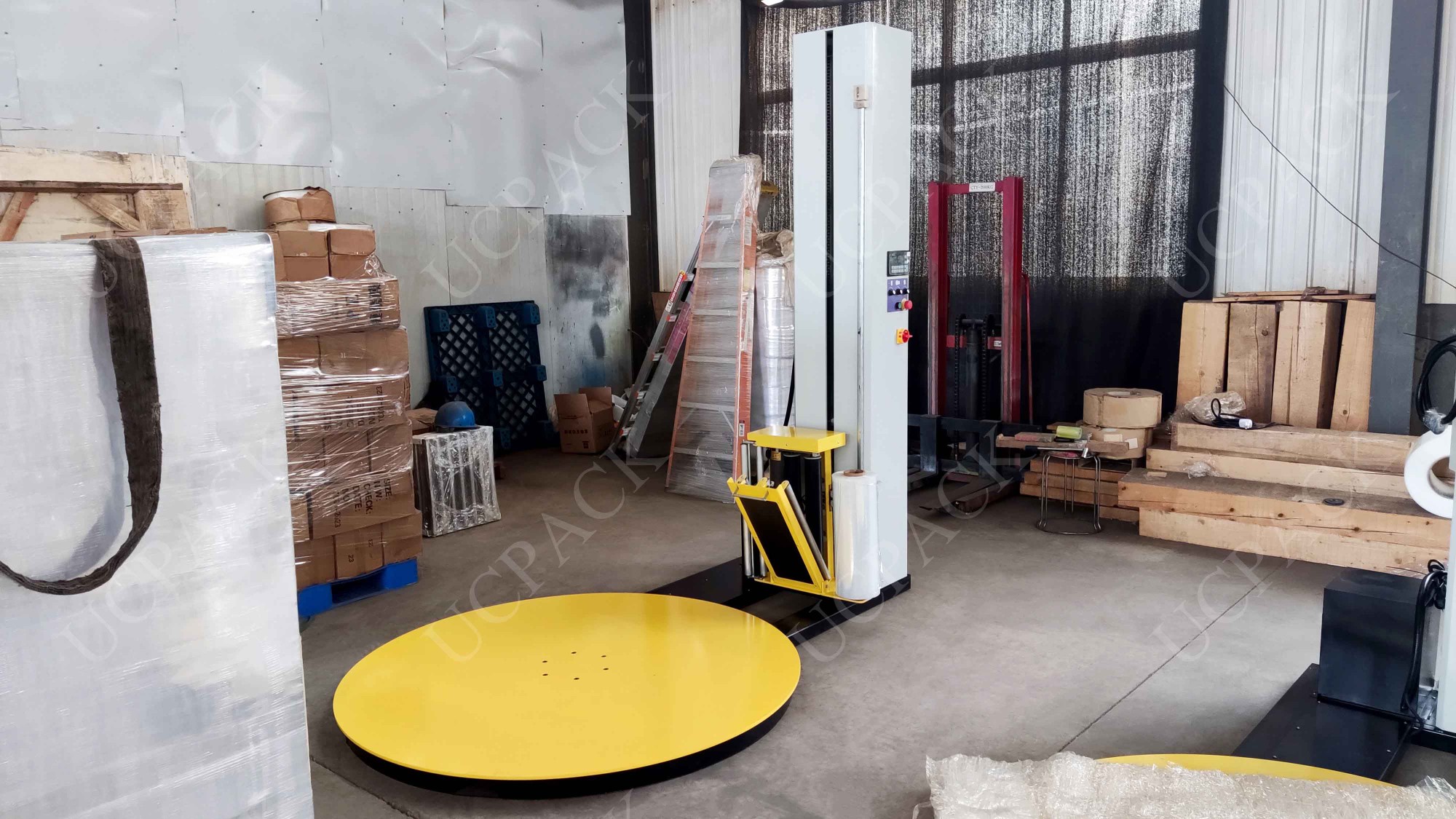 UCR-T1650 Automatic Pallet Stretch Wrapper