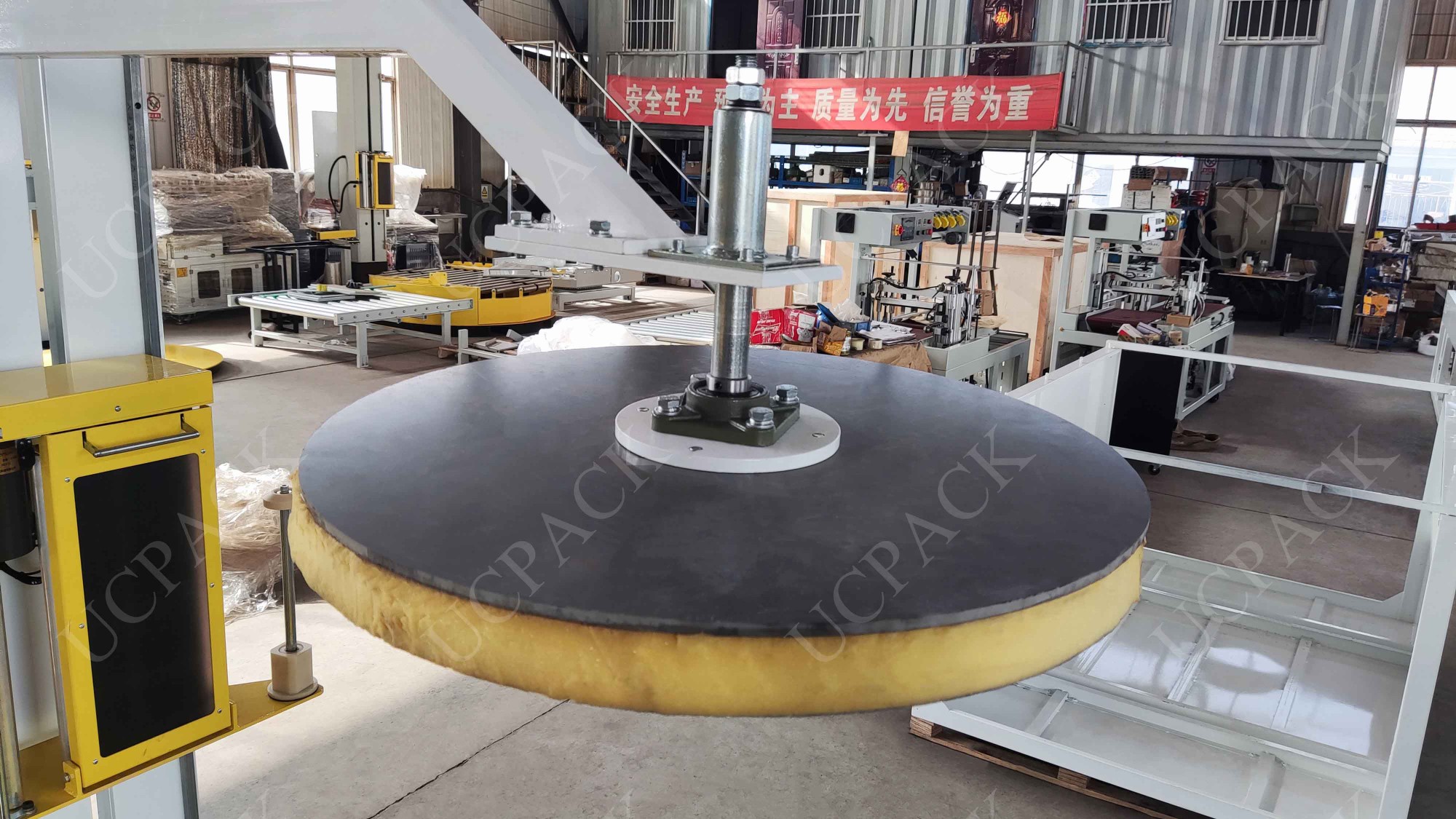 UCR-T1650D with Pneumatic Operated Top Presser
