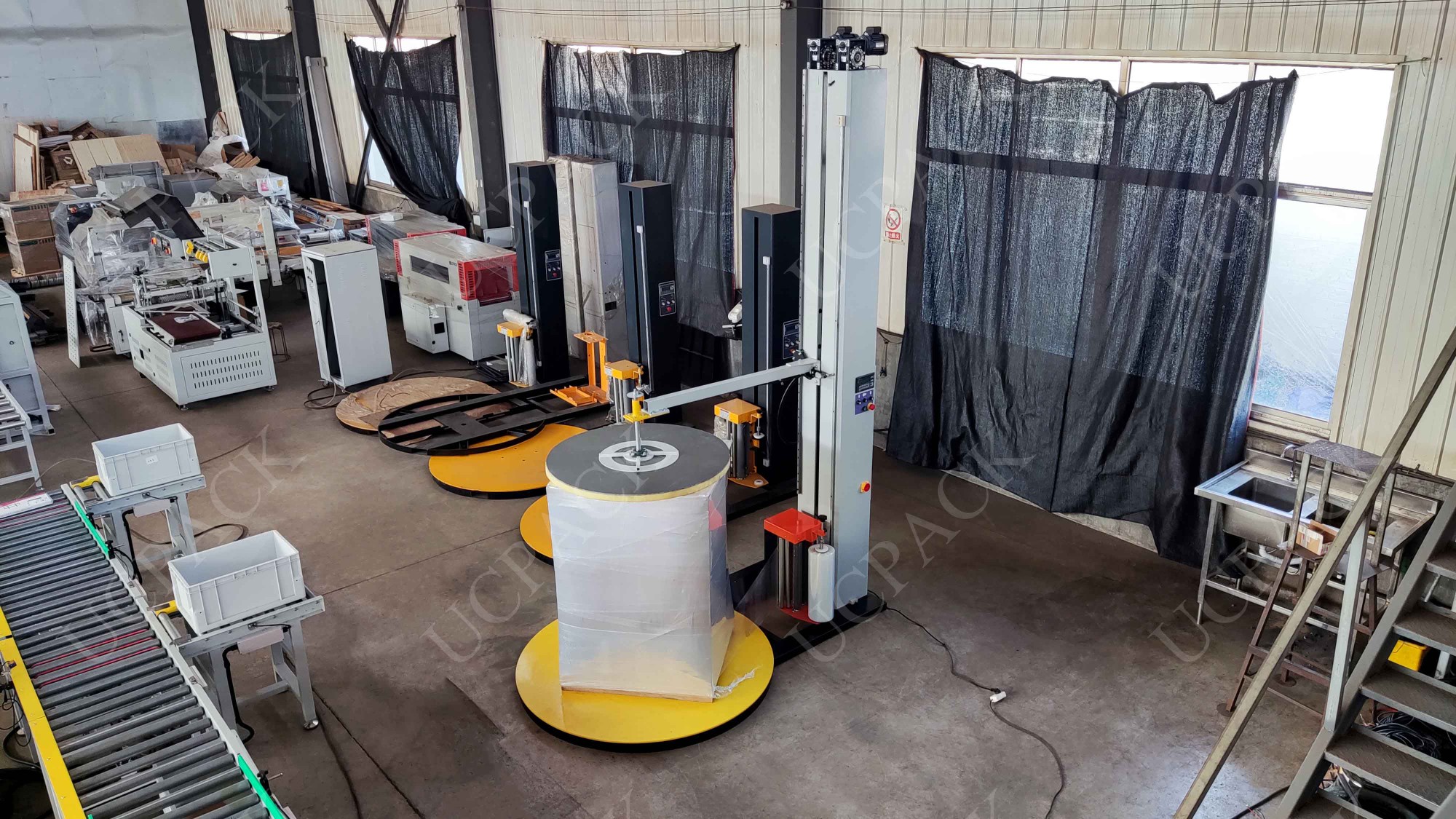 UCR-T1650DE with Electric Operated Top Presser