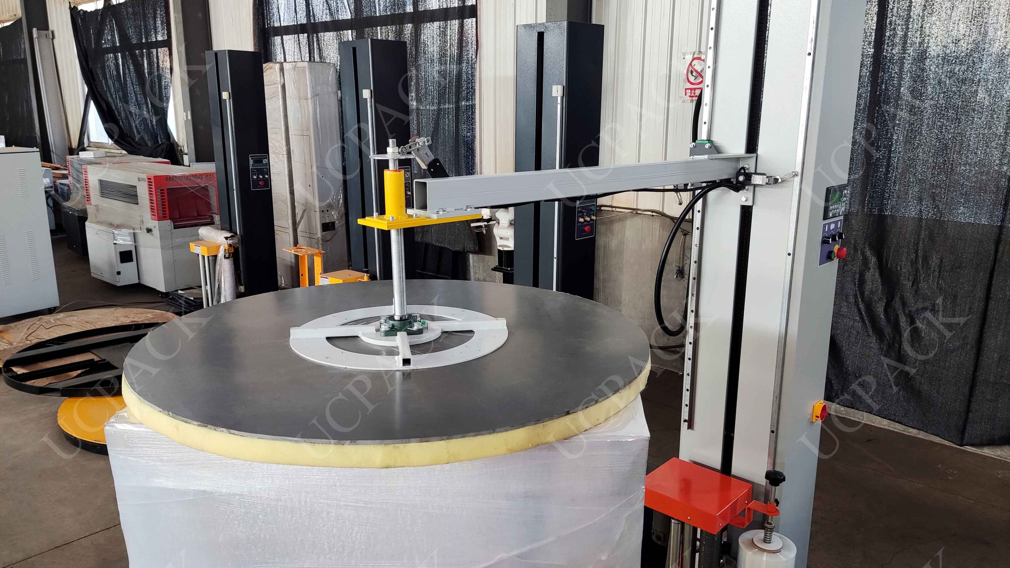 UCR-T1650DE with Electric Operated Top Presser