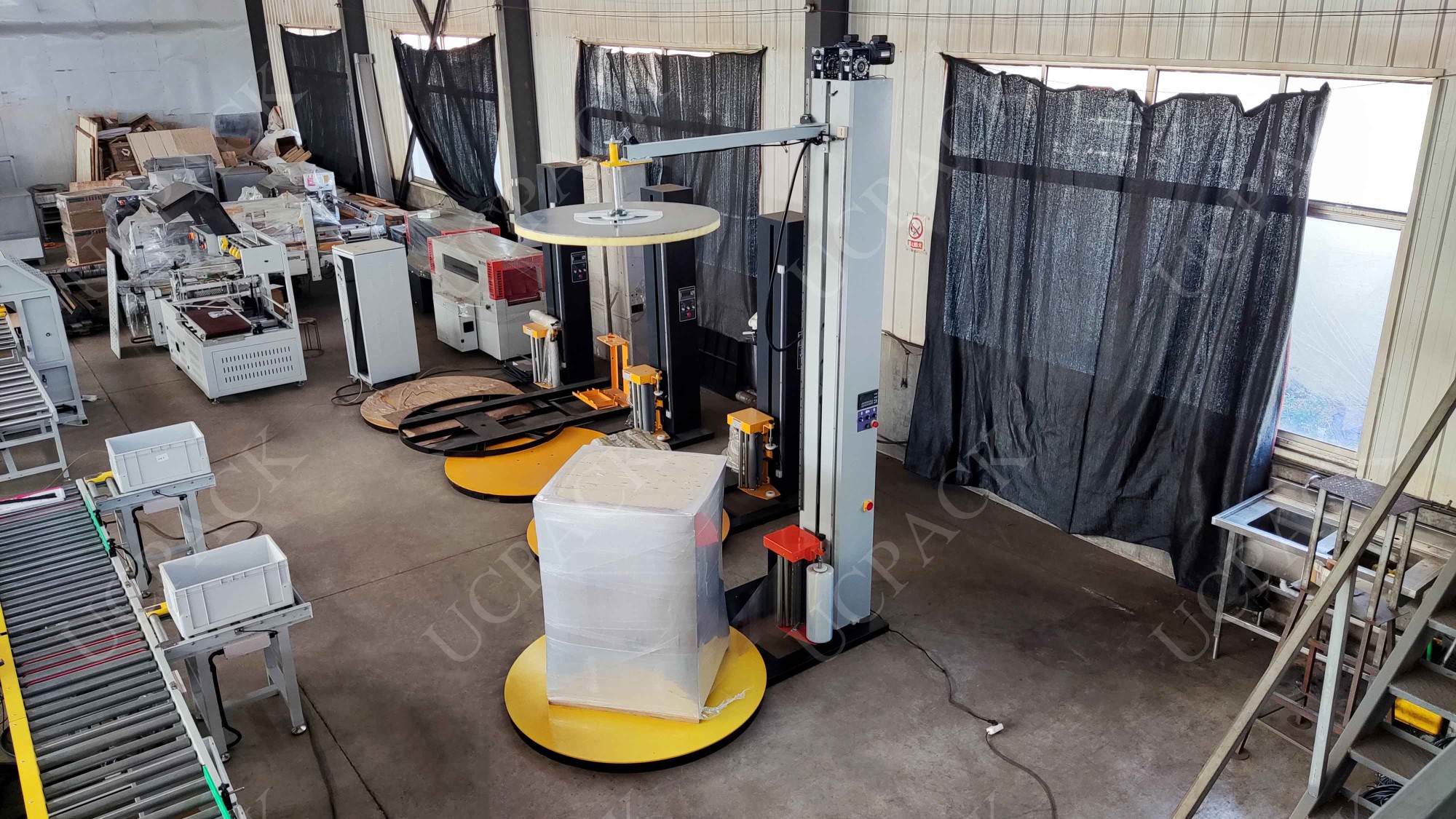 UCR-T1650DE with Electric Operated Top Presser