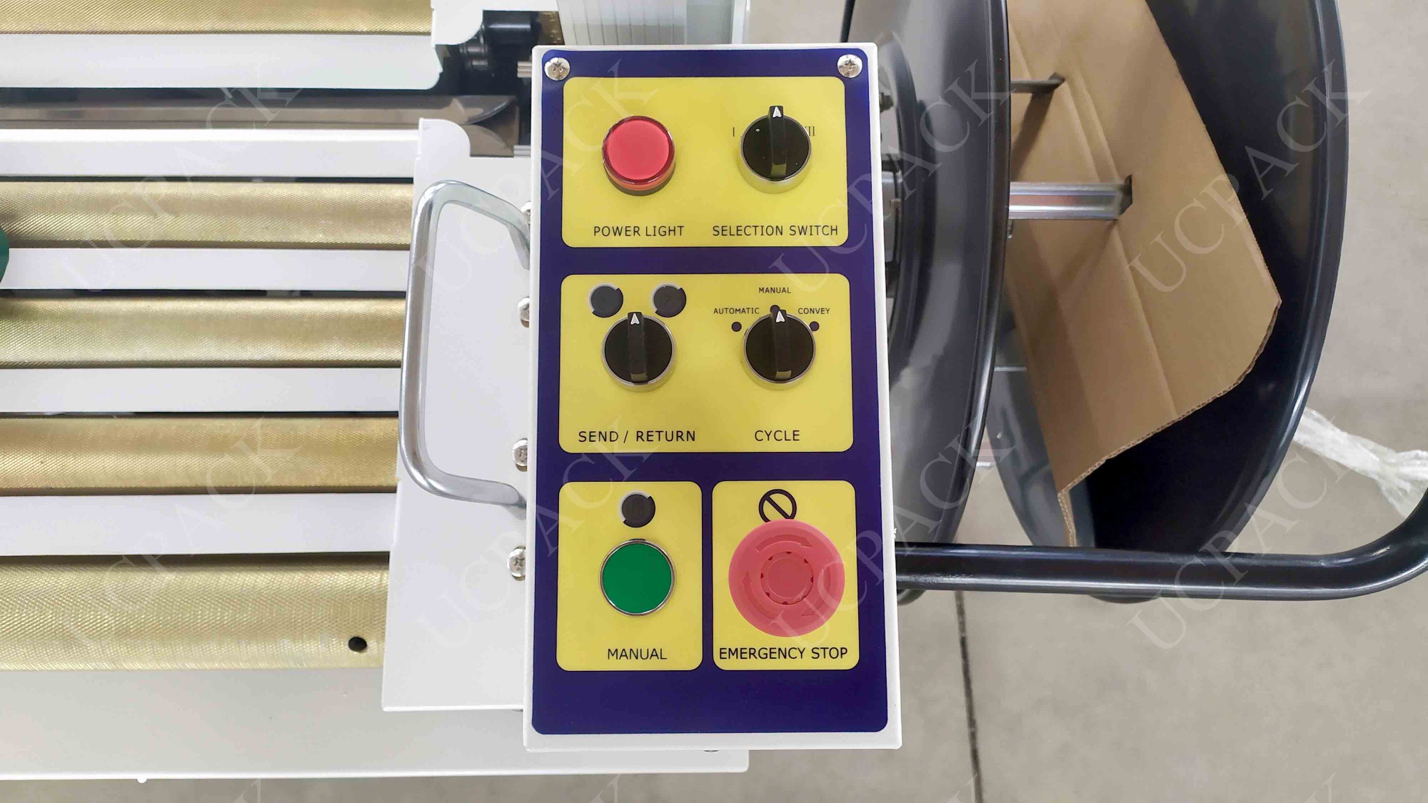 UDB-102A Fully Automatic Inline Strapper