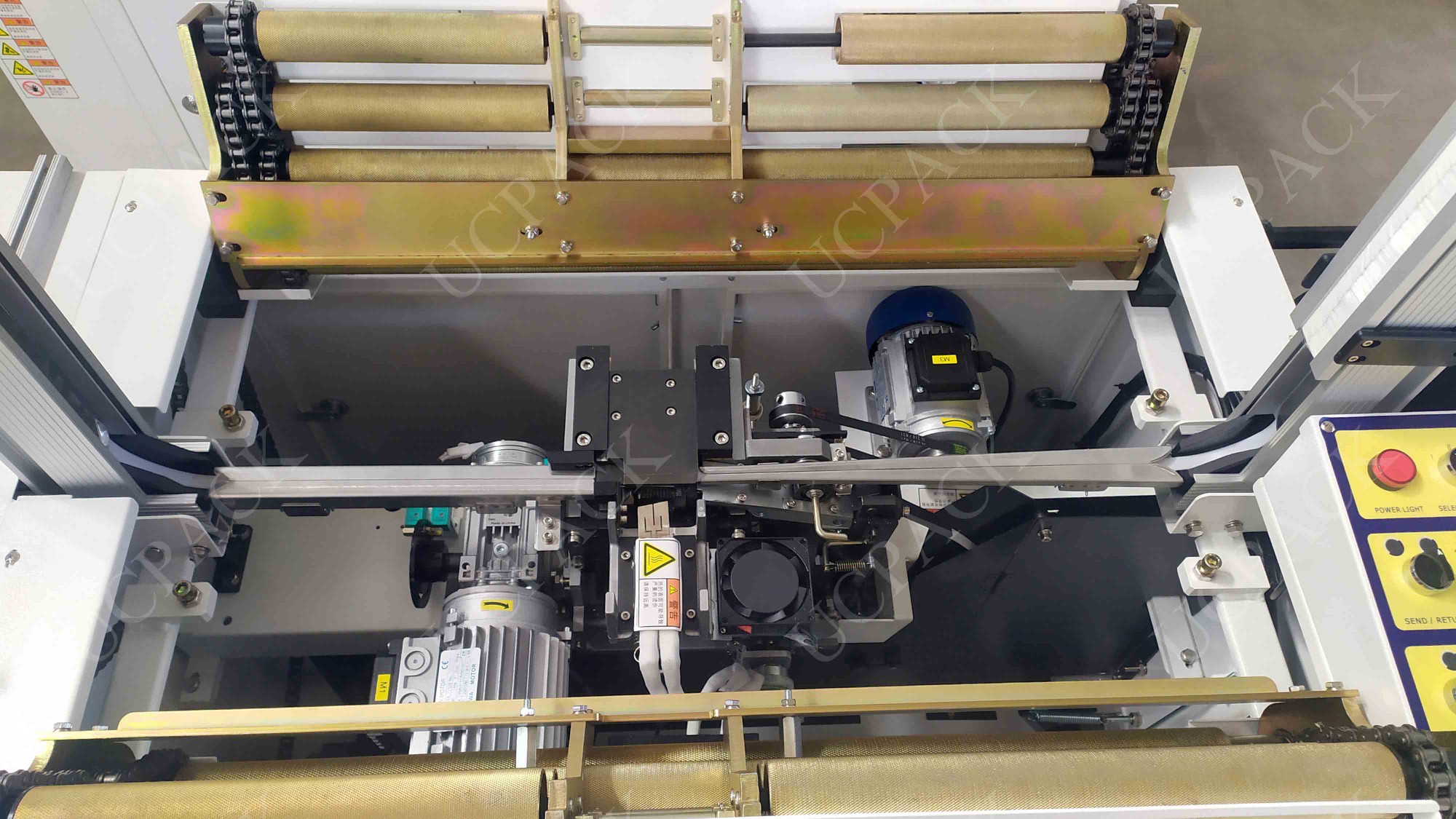 UDB-102A Fully Automatic Inline Strapper