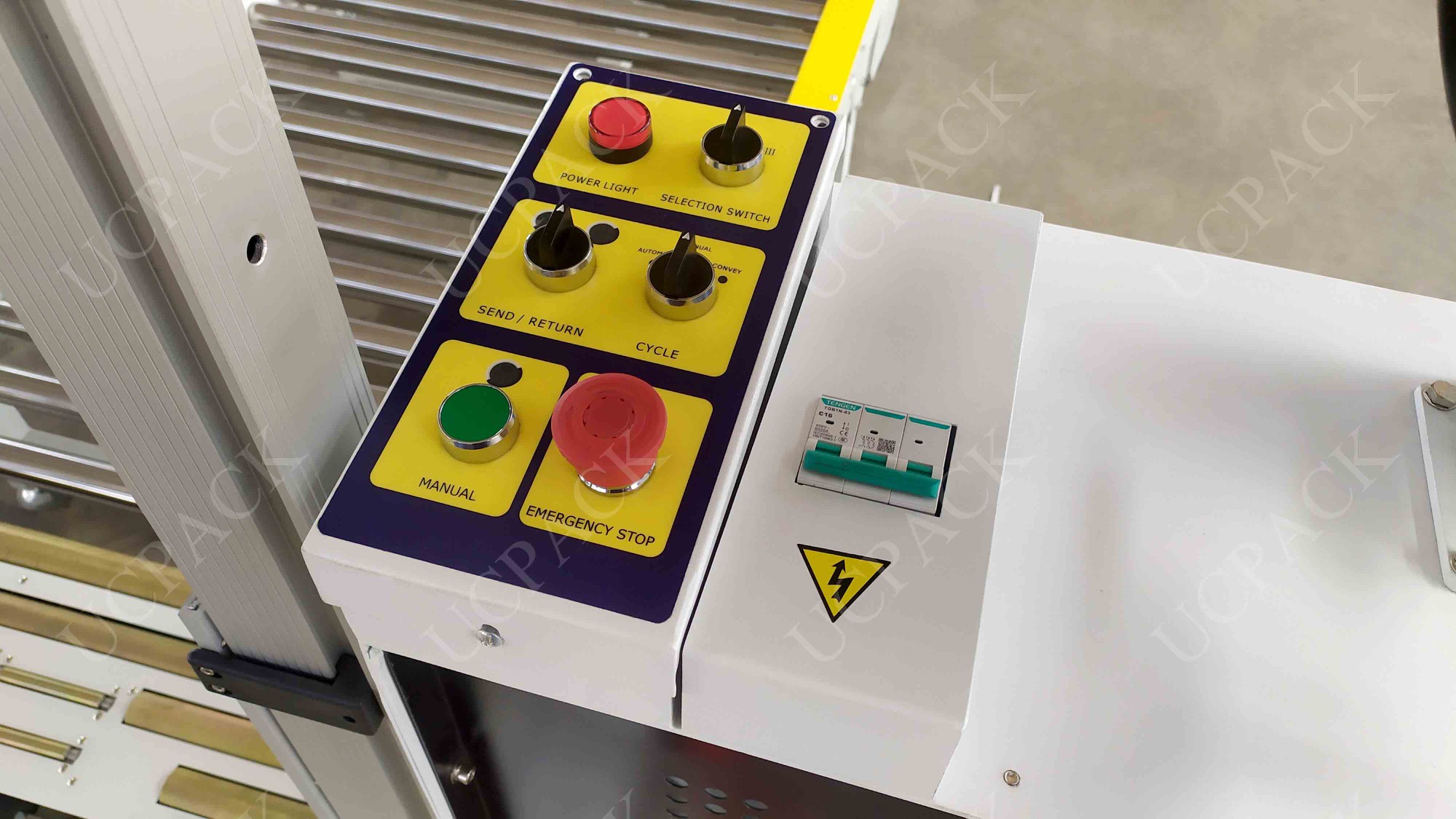 UDB-102B Low Profile Fully Automatic Inline Strapper